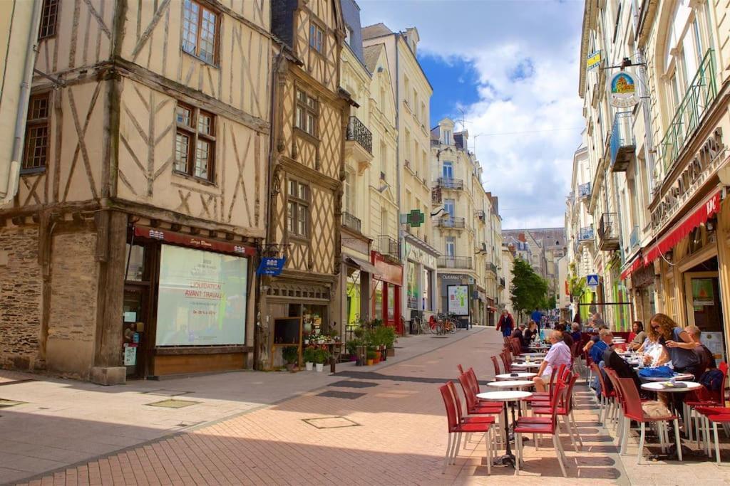 Angers Centre- Gare - Chateau - Duplex 2 Chambres Esterno foto